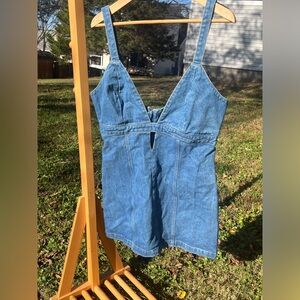 Bardot Neva Denim Mini Dress